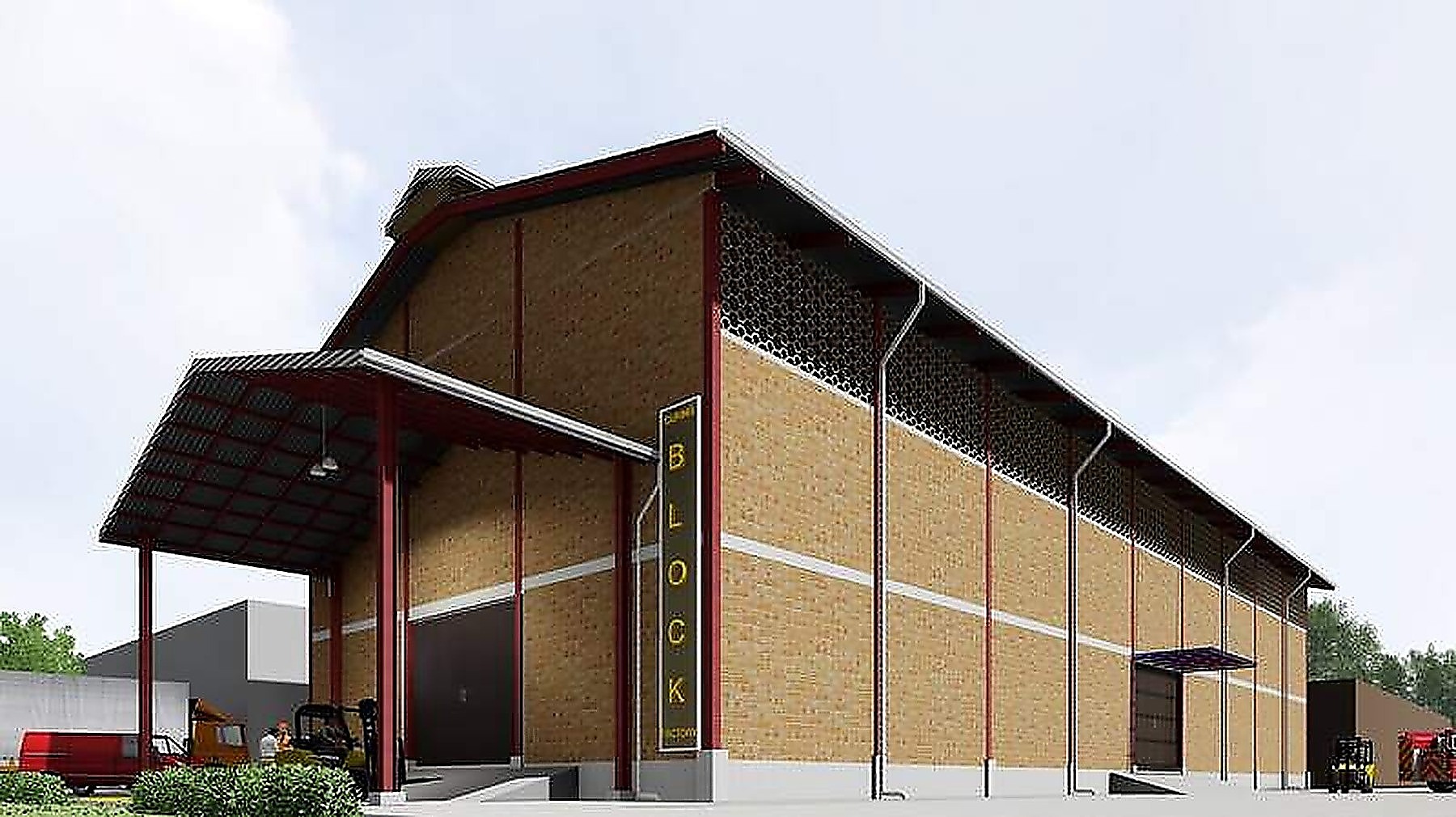 Mouka Warehouse — 3D Visualisation